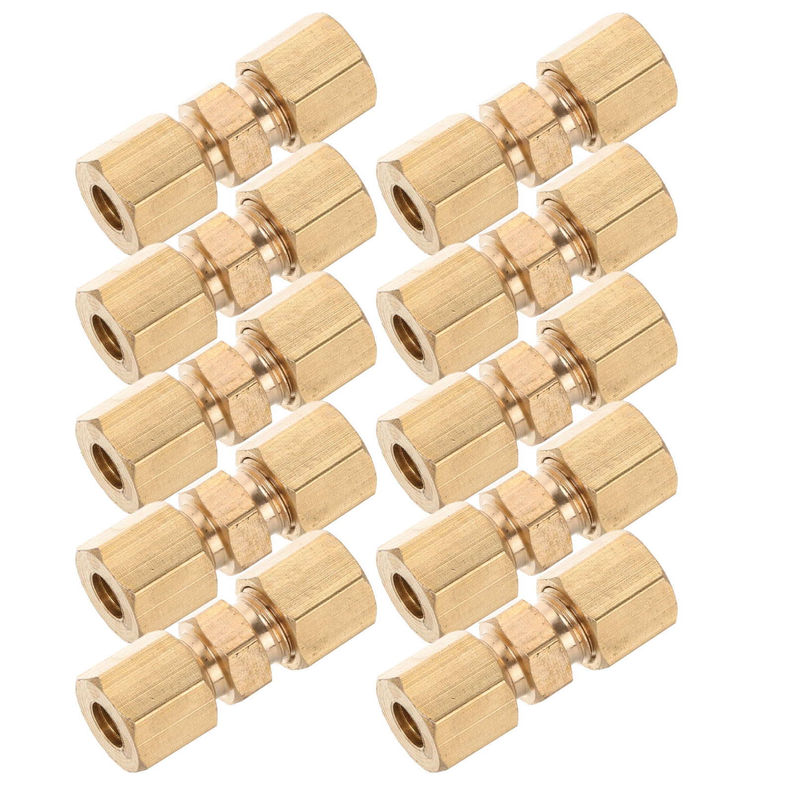 10 buah Sambungan Pipa Rem Kun - Compression Fitting Brass ulasan dan harga