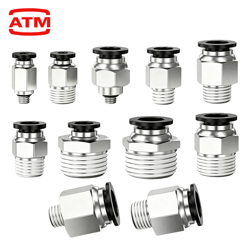 Konektor Udara Pneumatik PC 4m - Compression Fitting Brass ulasan dan harga